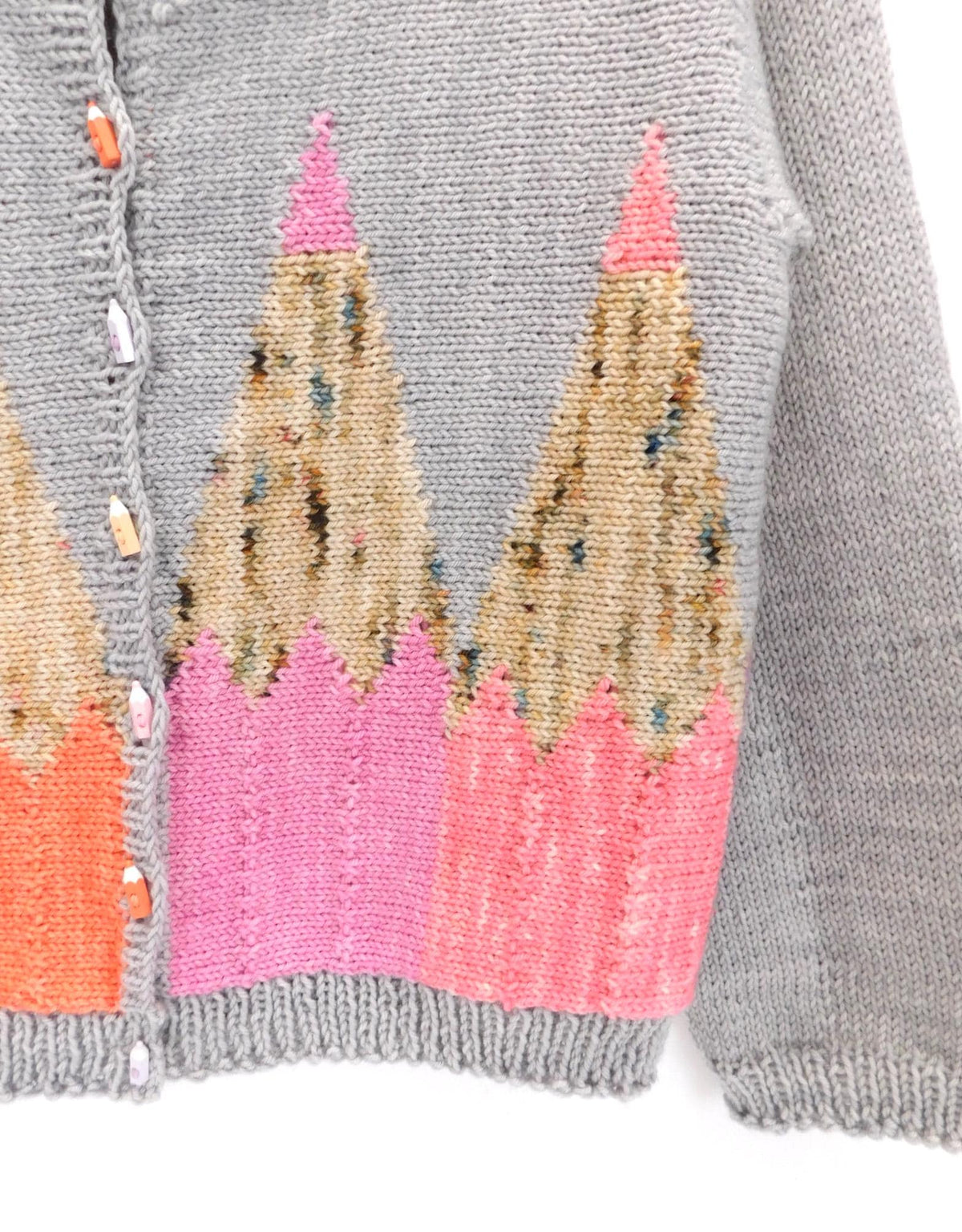 Pencil Cardigan Knitting Pattern Adult Multiple Sizes Digital Download