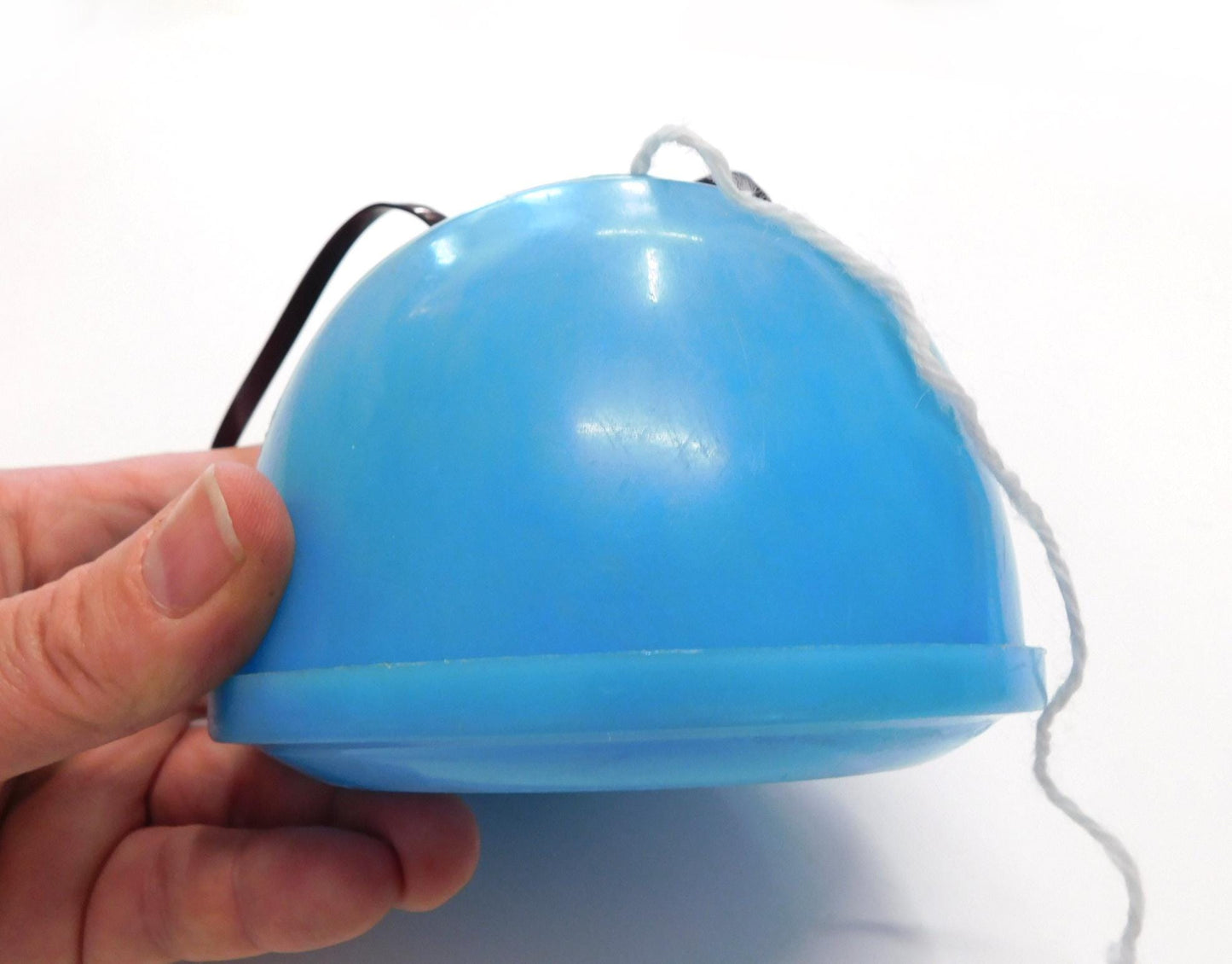 Vintage Blue Plastic Twinco Yarn/String Holder