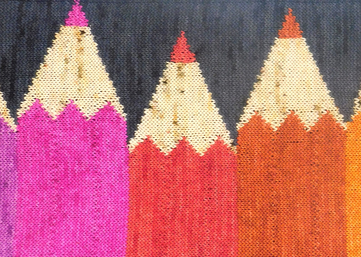 Pencil Scarf Knitting Kit