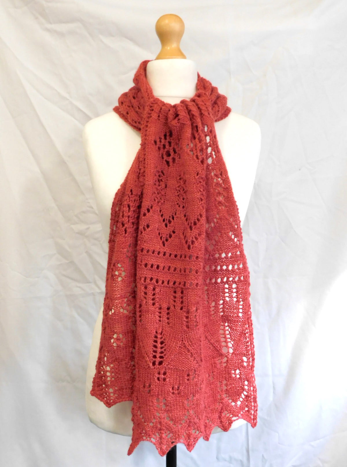 25 Days of Lace Scarf Knitting Pattern Digital Download