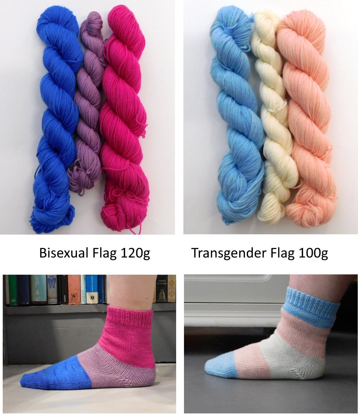 Walk With Pride Sock Knitting Yarns