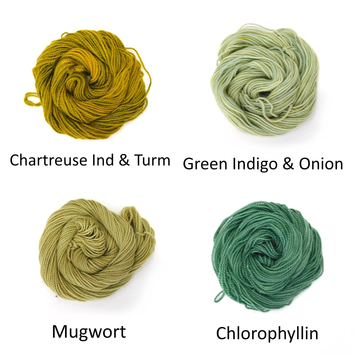 Single Mini Skeins 10g Natural Dye All Colours