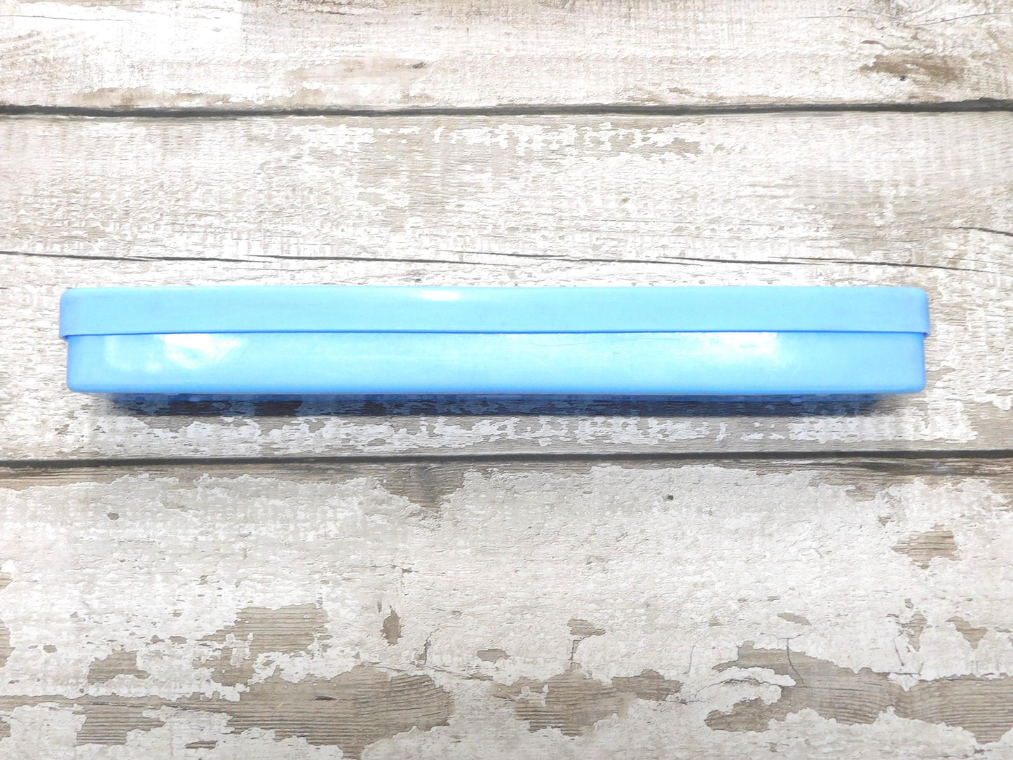Vintage Knitting Needle Box  Blue or Pink