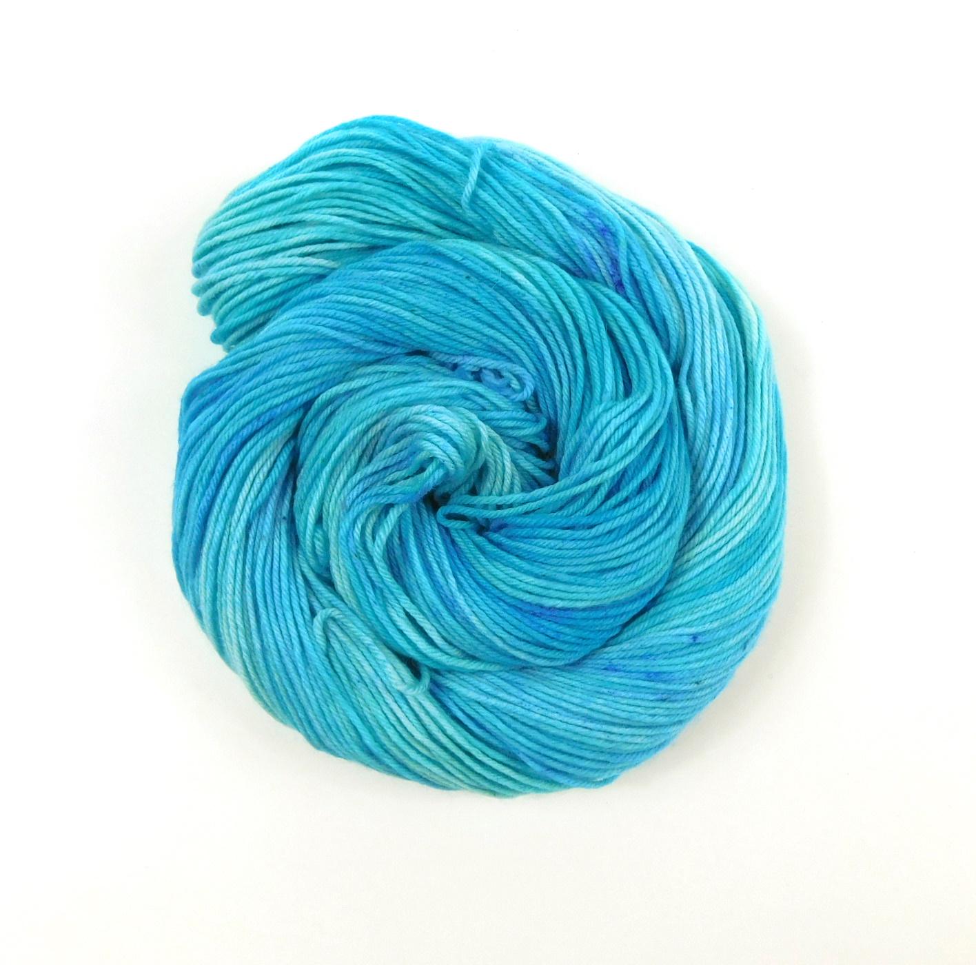 Aquamarine Blue Merino Blend DK 100g