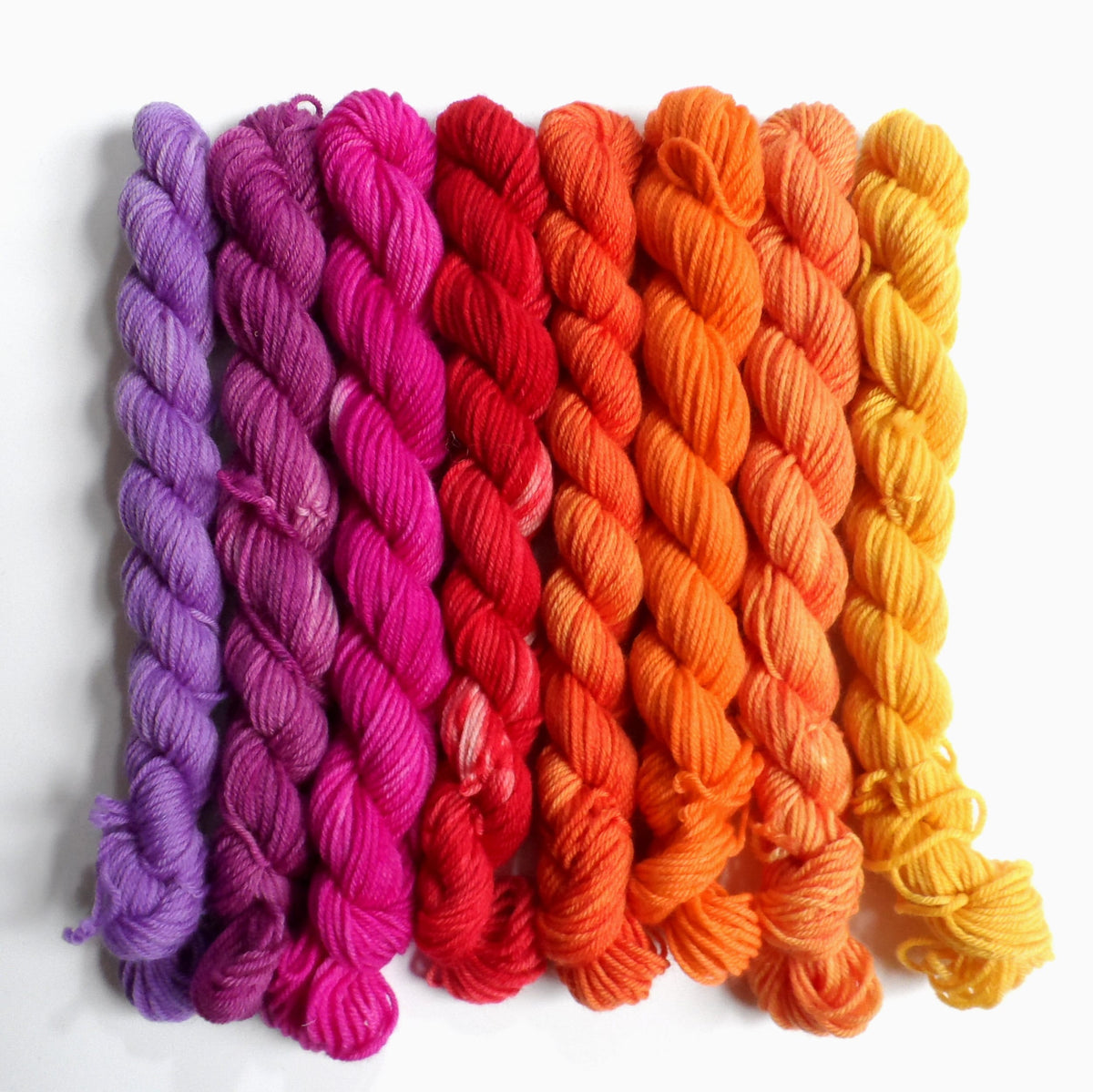 Firebird Semi Solid Gradient Mini Skein Set      Sock 80g     Sock or DK