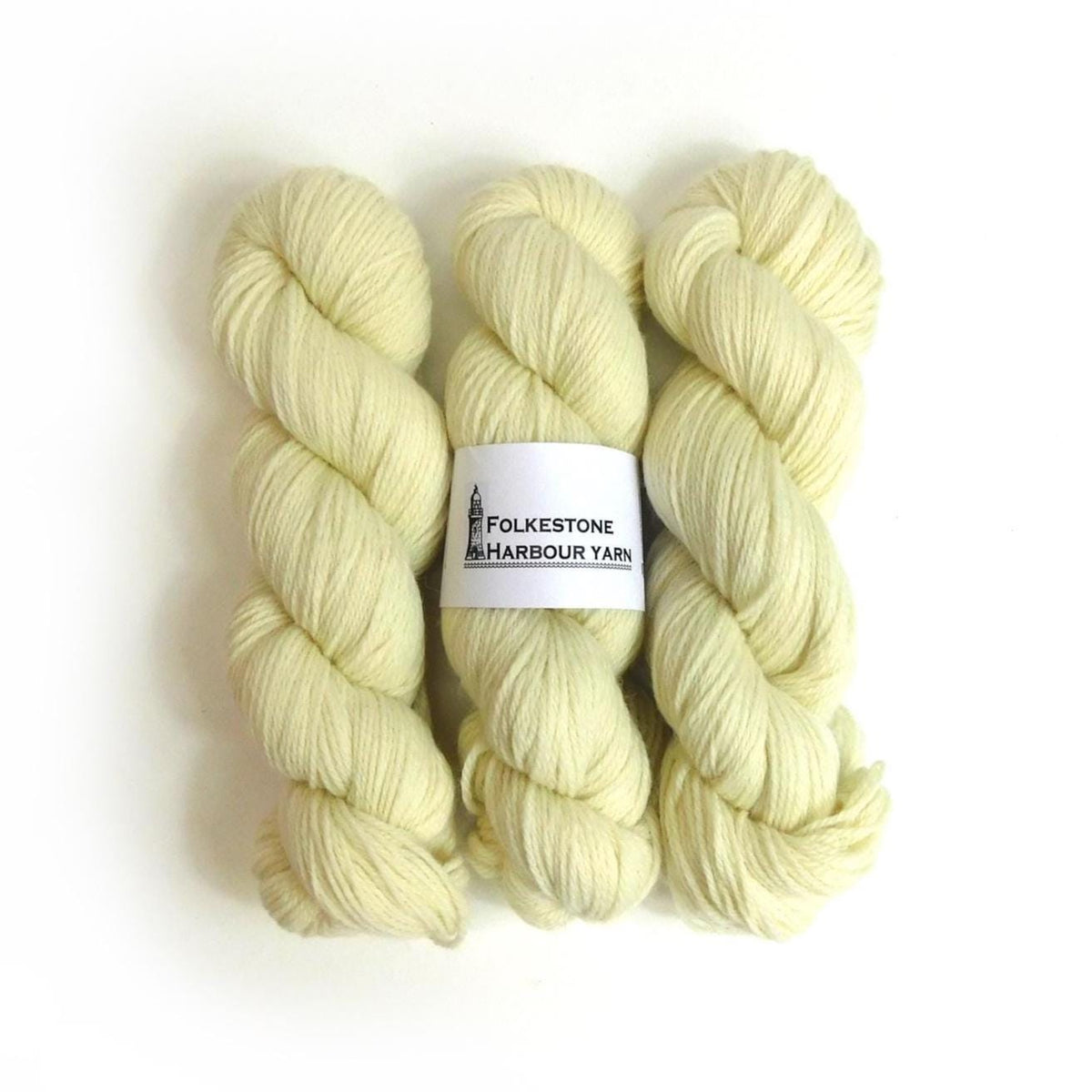 Old Romney Natural White Kent Romney DK Weight Yarn 100g Skein