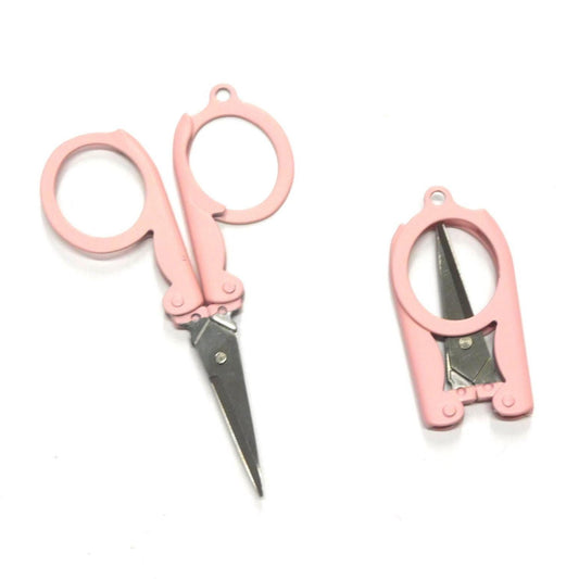 Colourful Folding Scissors for Yarn or Embroidery   2 colour options