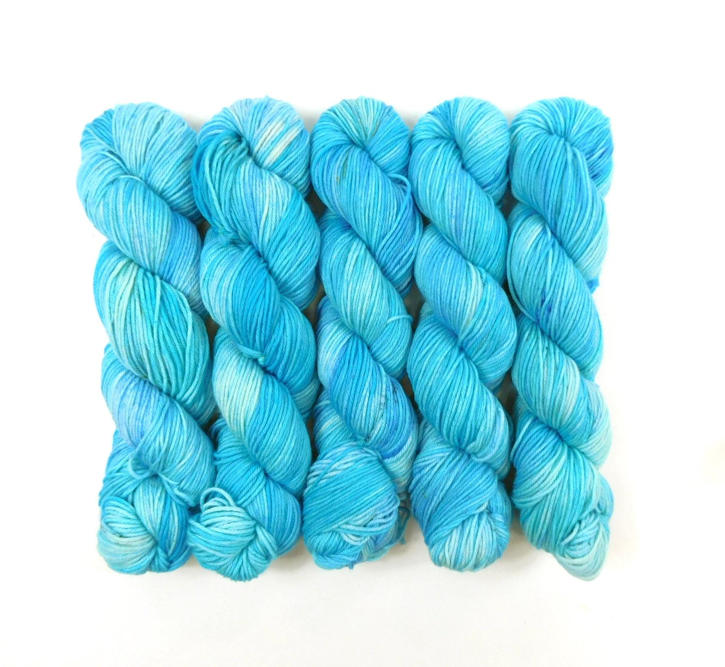 Aquamarine Blue Merino Blend DK 100g
