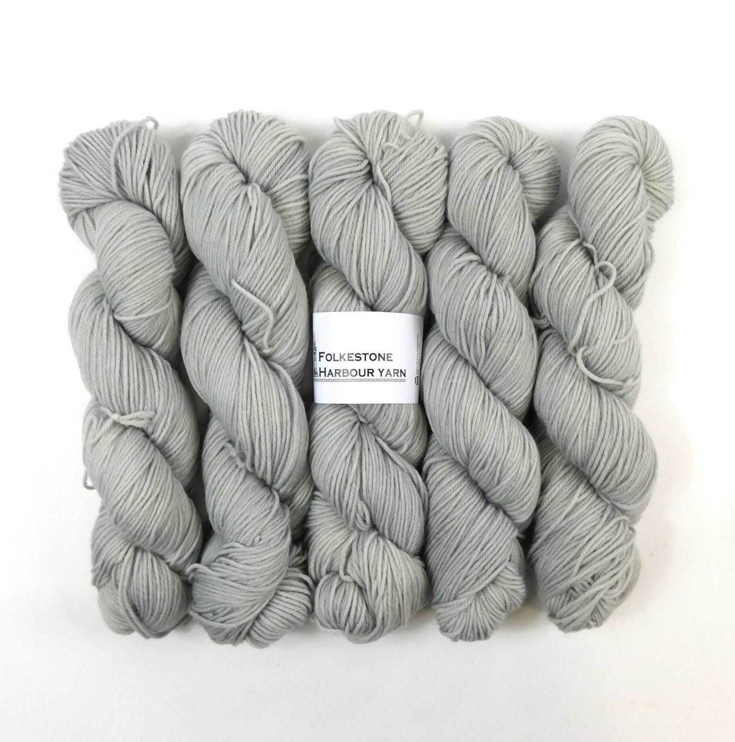 Beach Hut Grey Semi Solid Merino Blend DK 100g