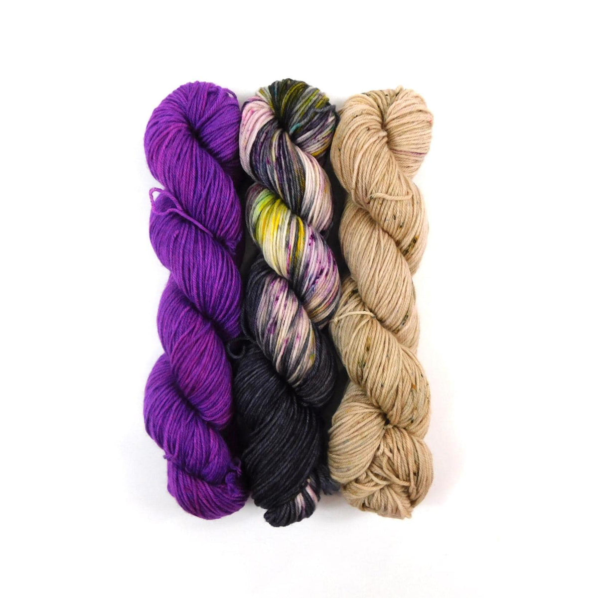 Cappuccino Speckled Brown Merino Blend DK 100g