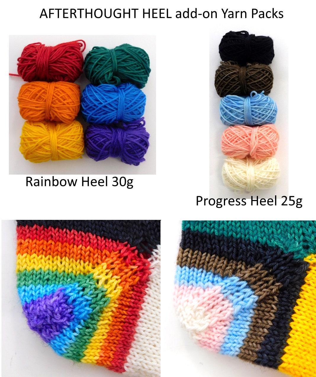 Walk With Pride Sock Knitting Yarns