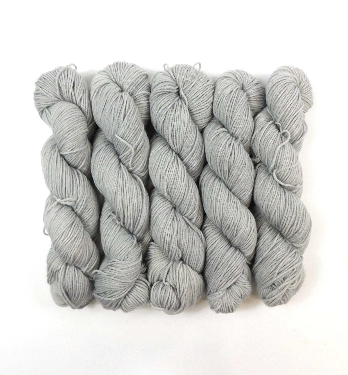 Beach Hut Grey Semi Solid Merino Blend DK 100g
