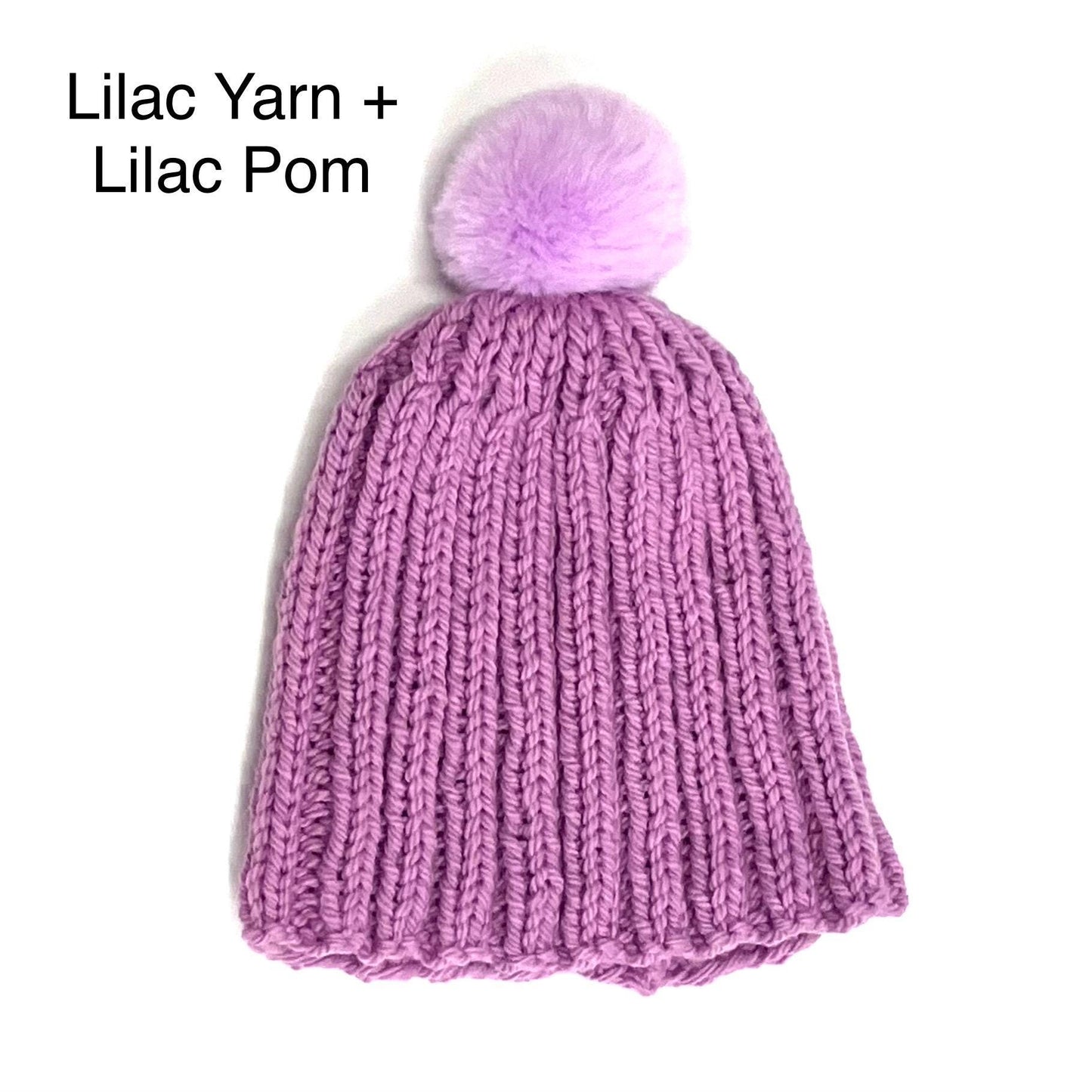 Seaswimmer Chunky Bobble Hat Knitting Kit                  Choose Your Colour