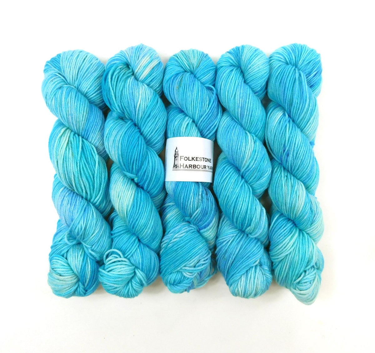 Aquamarine Blue Merino Blend DK 100g