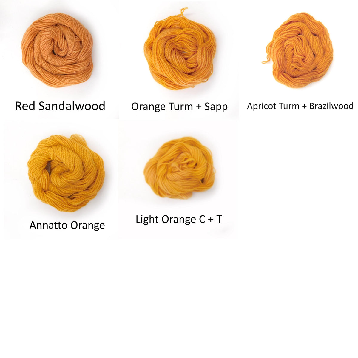 Single Mini Skeins 10g Natural Dye All Colours