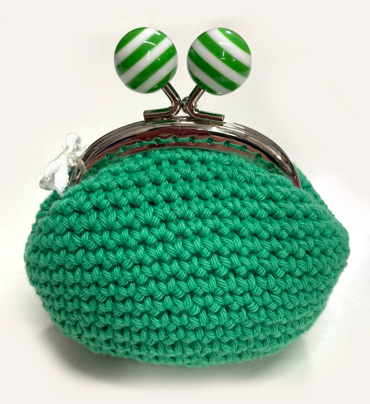 Kiss Clasp Crochet Purse Kit        9 Colour Options Available