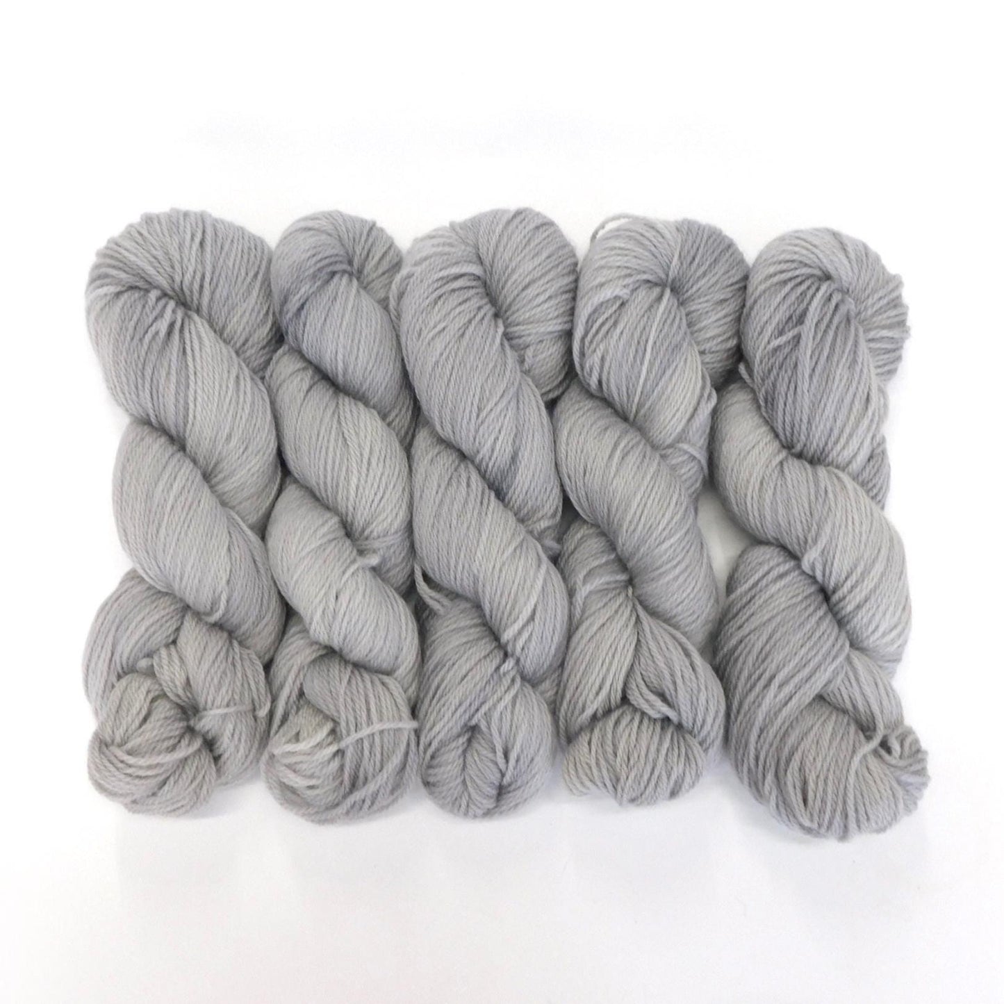 Beach Hut Grey Kent Romney DK Weight Yarn 100g Skein
