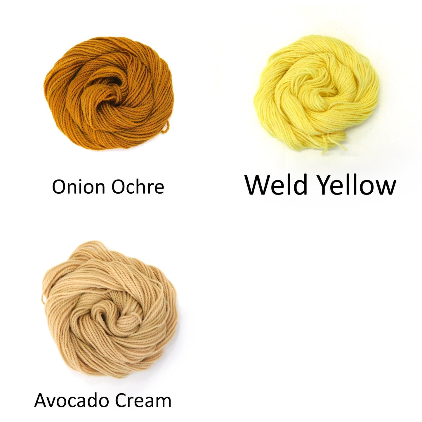 Single Mini Skeins 10g Natural Dye All Colours