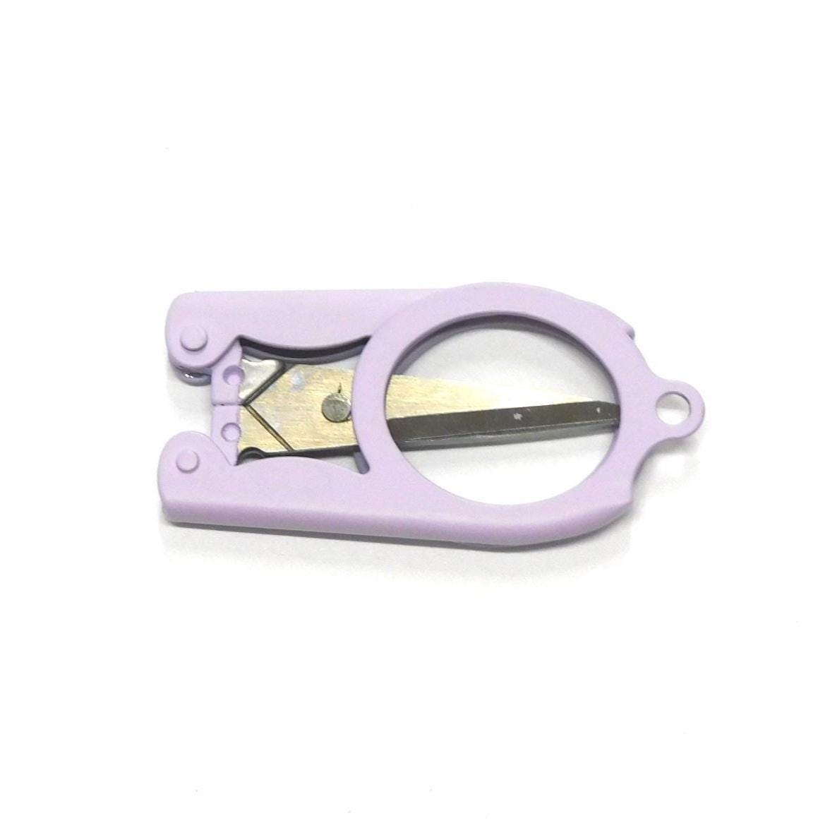 Colourful Folding Scissors for Yarn or Embroidery   2 colour options