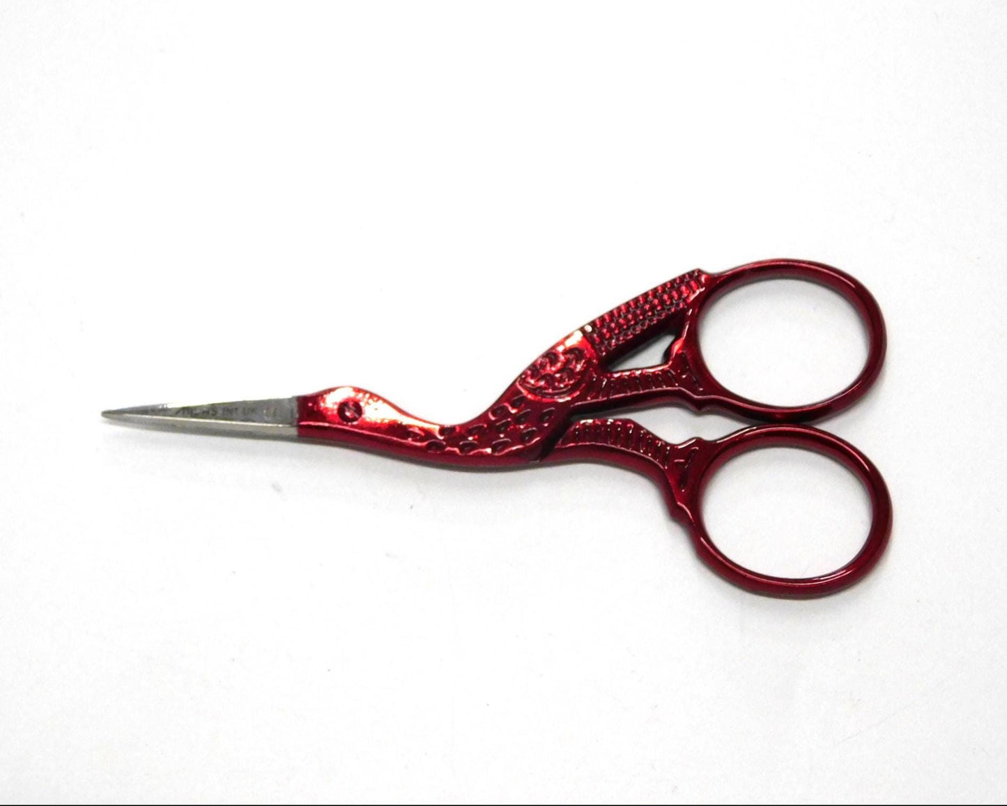 Colourful Stork Scissors for Yarn or Embroidery 6 colour options 9.2cm
