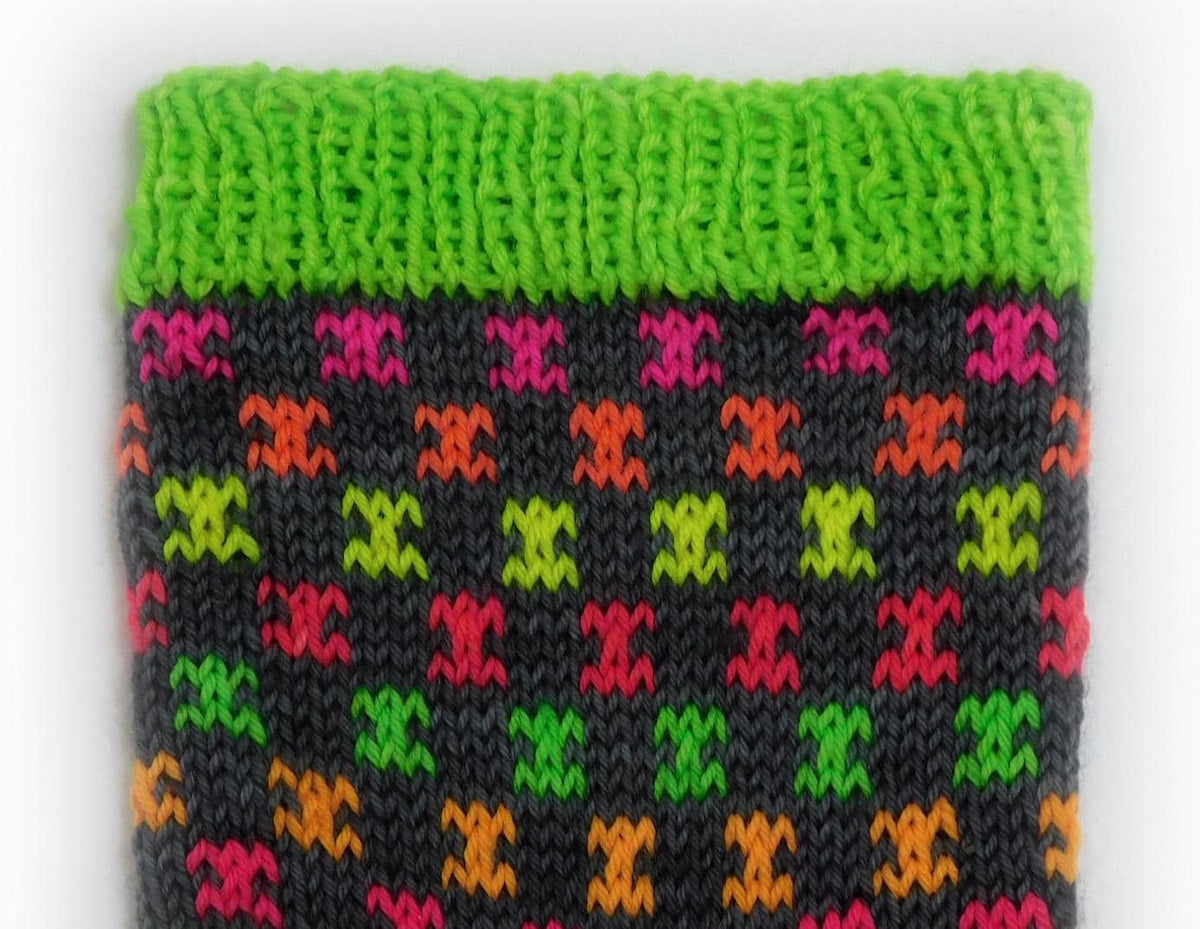 Hi Vis Sock Knitting Pattern PDF  Instant Download
