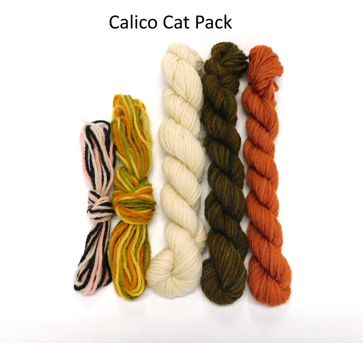 Cat Yarn Packs for The Cat Butt Sweater by An Caitin Beag   4 fur colours available