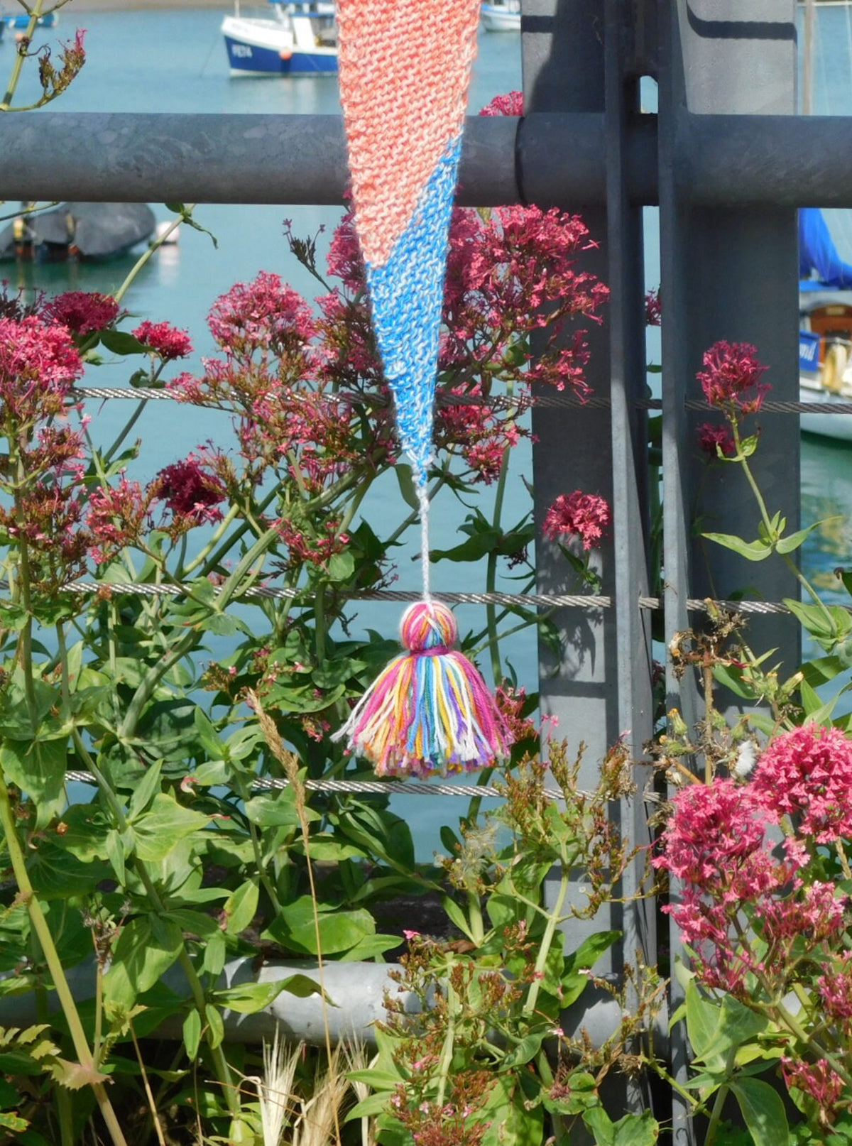 Trysail Scarf       Knitting Pattern      Digital Download