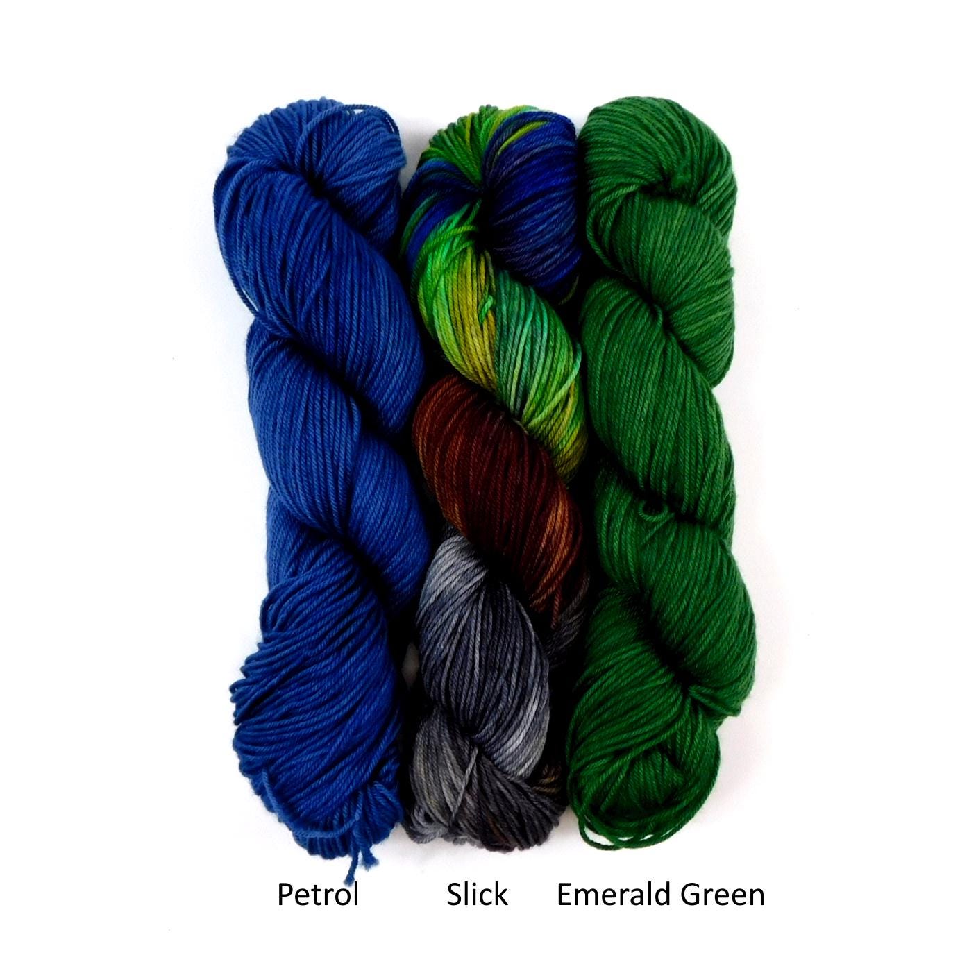 Emerald Green Merino Blend DK 100g