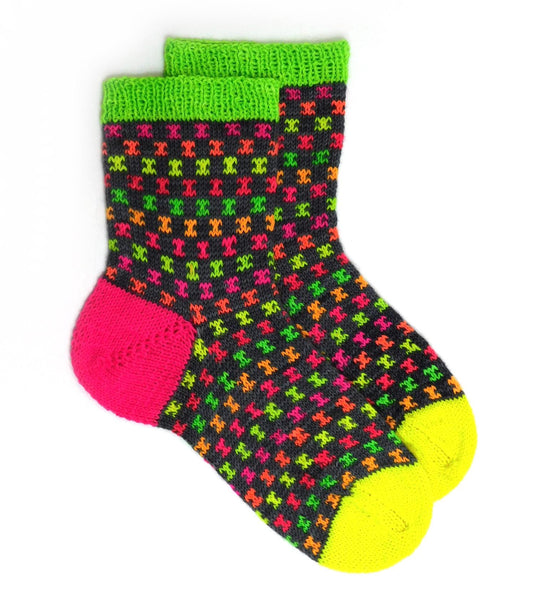 Hi Vis Sock Knitting Pattern PDF  Instant Download