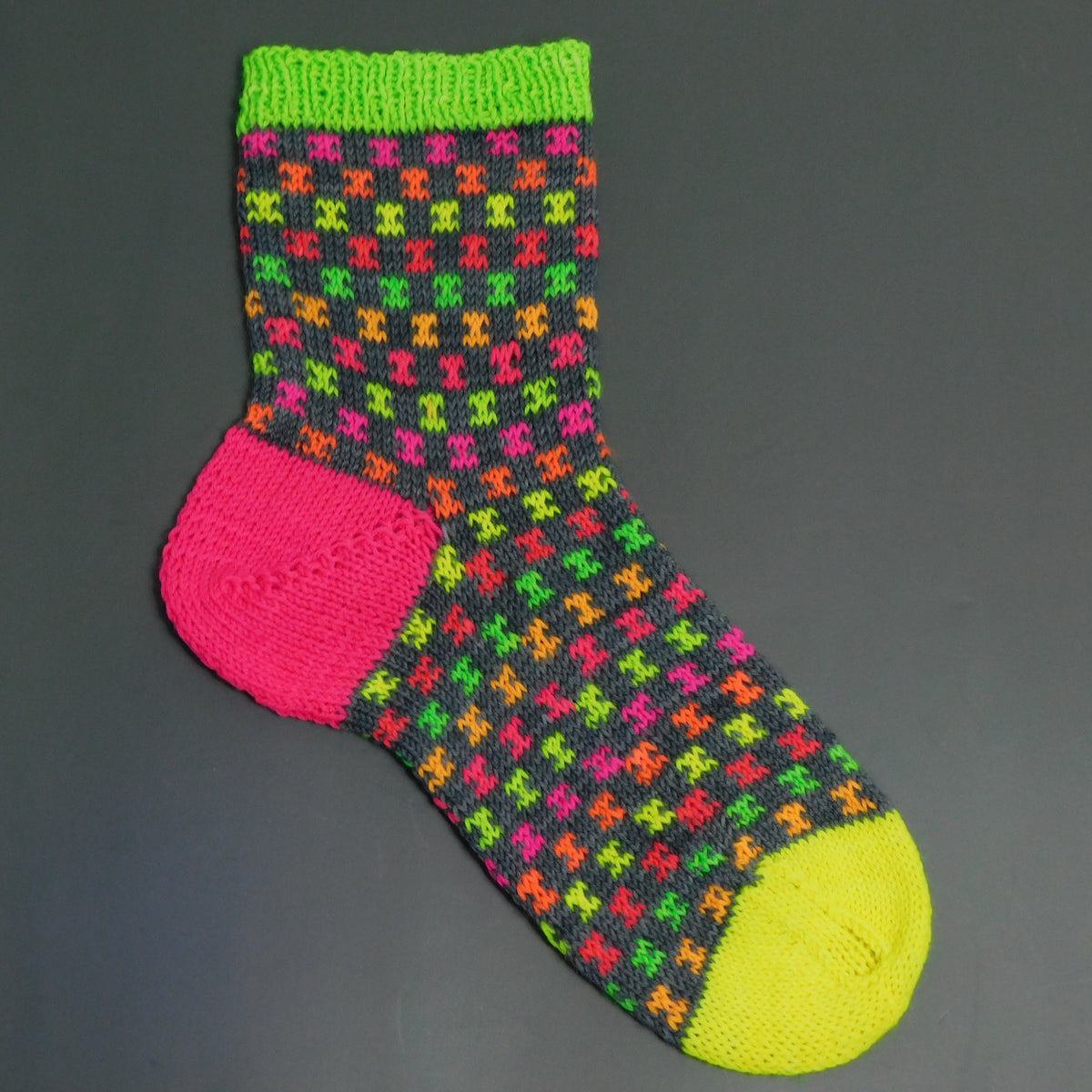 Hi Vis Socks Knitting Kit