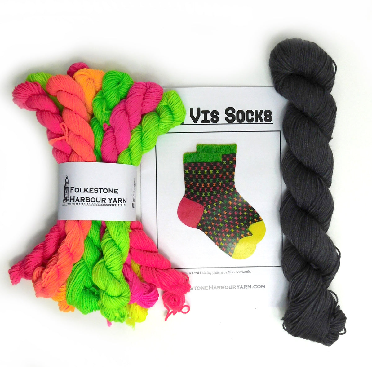 Hi Vis Socks Knitting Kit