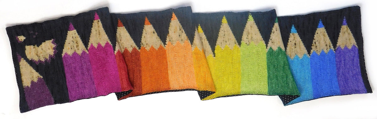 Pencil Scarf Knitting Pattern PDF Download