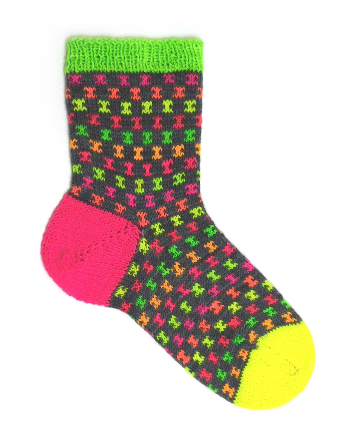 Hi Vis Sock Knitting Pattern PDF  Instant Download