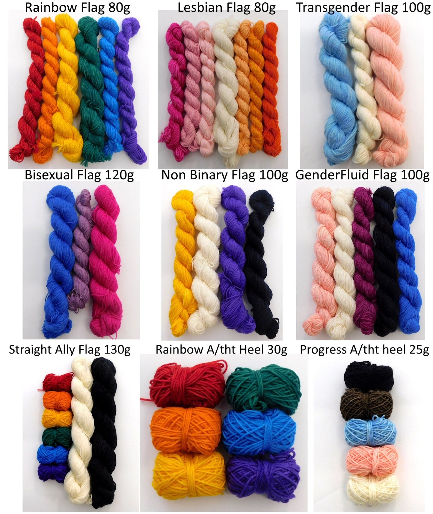 Walk With Pride Sock Knitting Yarns