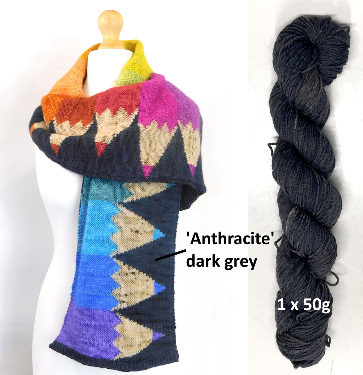 Pencil Scarf Knitting Kit