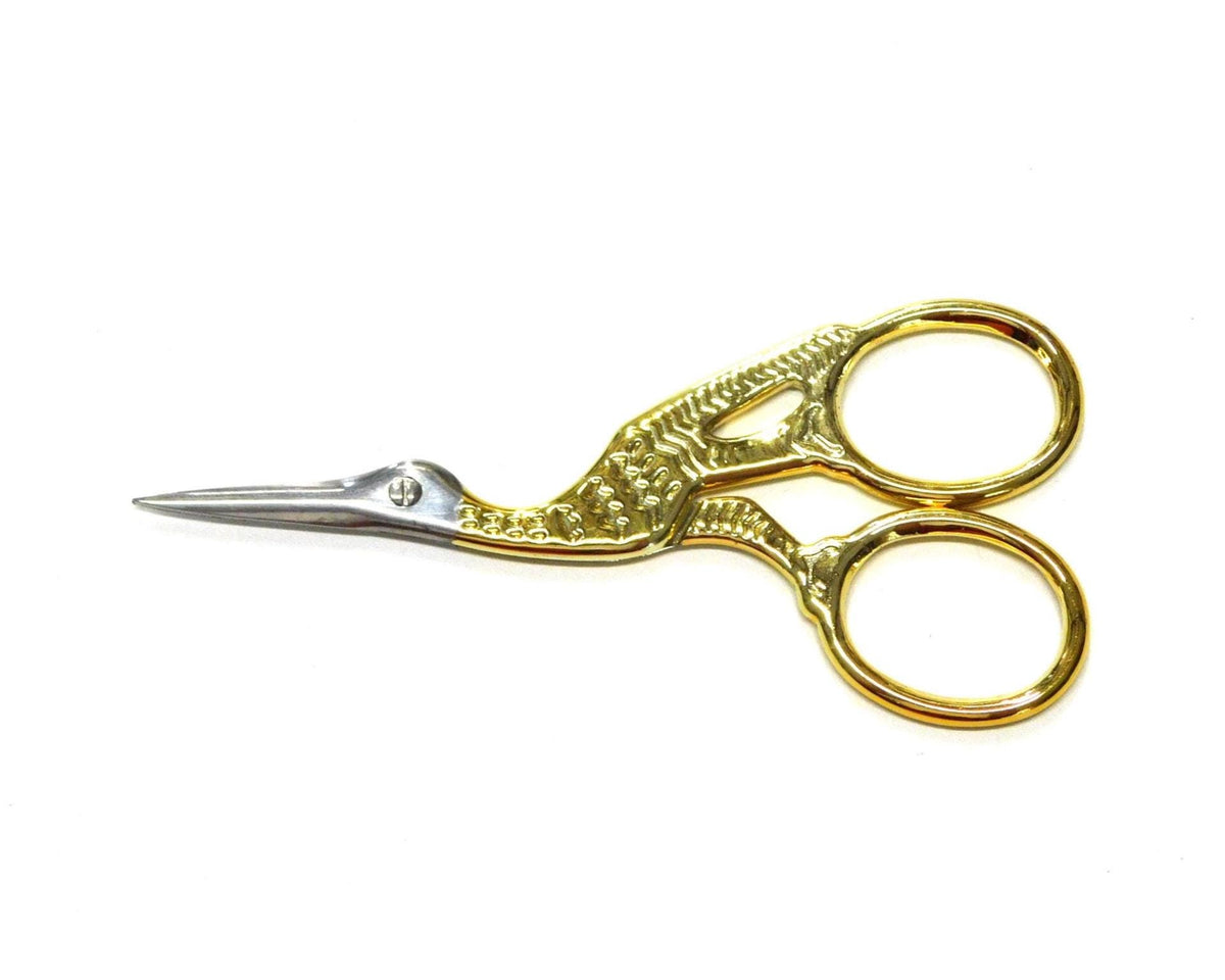 Colourful Stork Scissors for Yarn or Embroidery 6 colour options 9.2cm