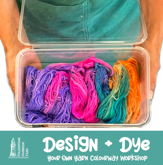 YARN DYEING WORKSHOP   Design & Dye Your Own Yarn