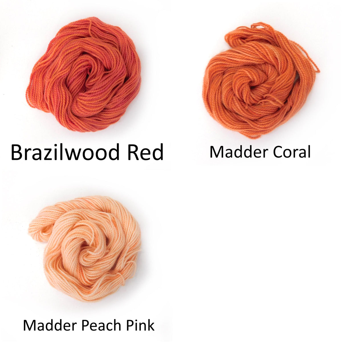 Single Mini Skeins 10g Natural Dye All Colours
