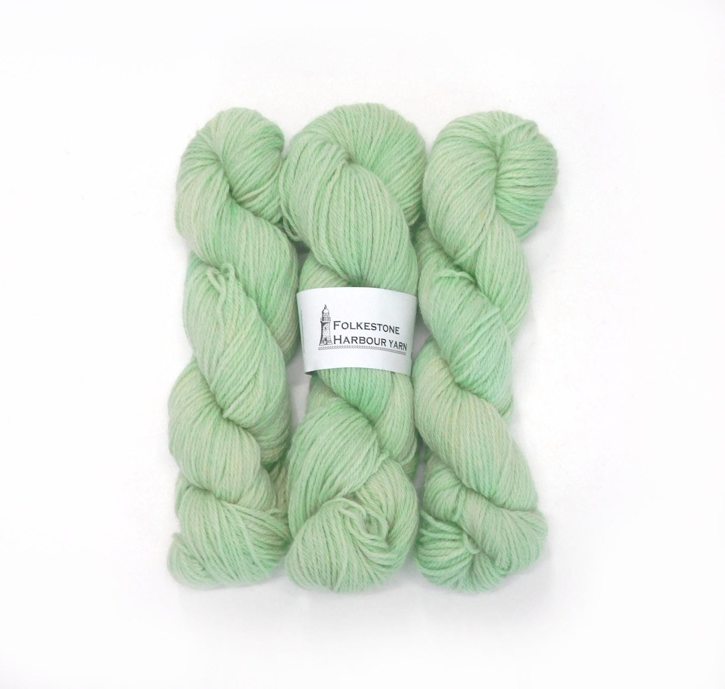 Faversham Green Kent Romney DK Weight Yarn 100g Skein