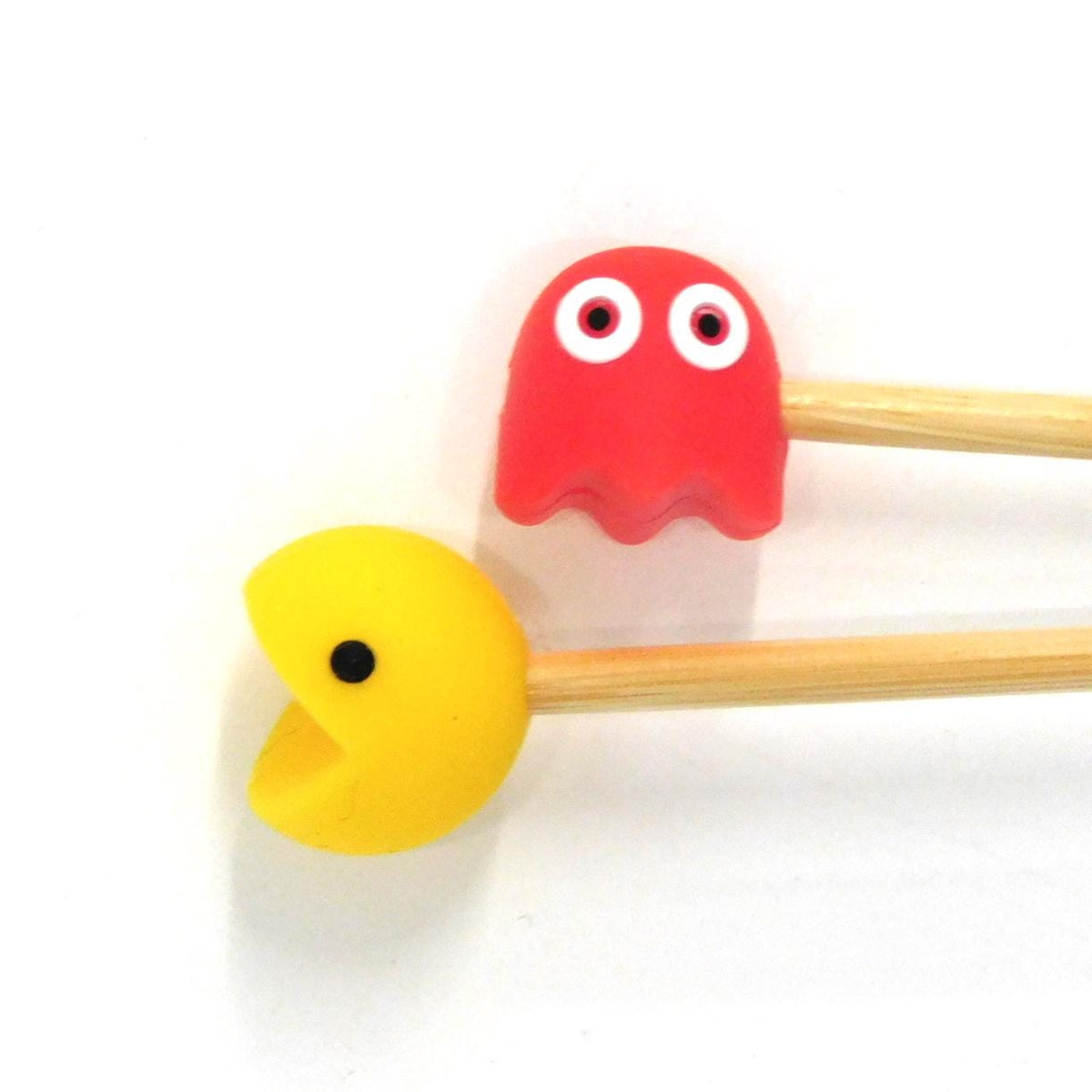 Pac Man silicone needle toppers 4 colour options