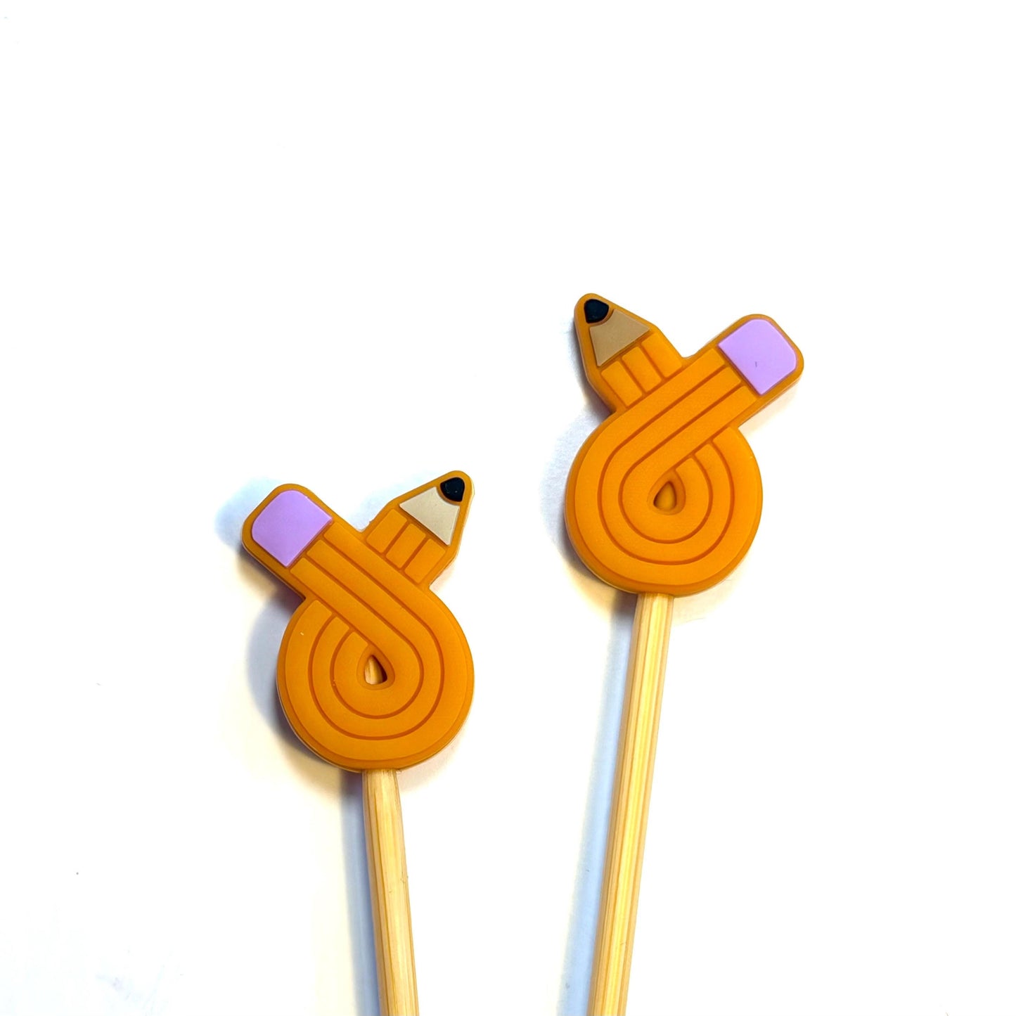 Pencil silicone needle toppers 3 colour options