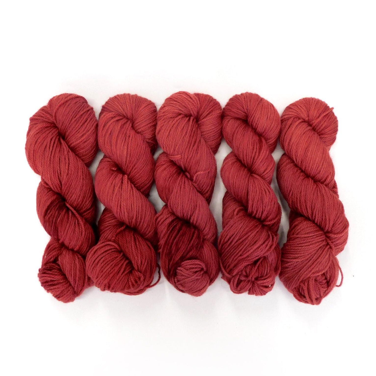 Hythe Red Kent Romney DK Weight Yarn 100g Skein