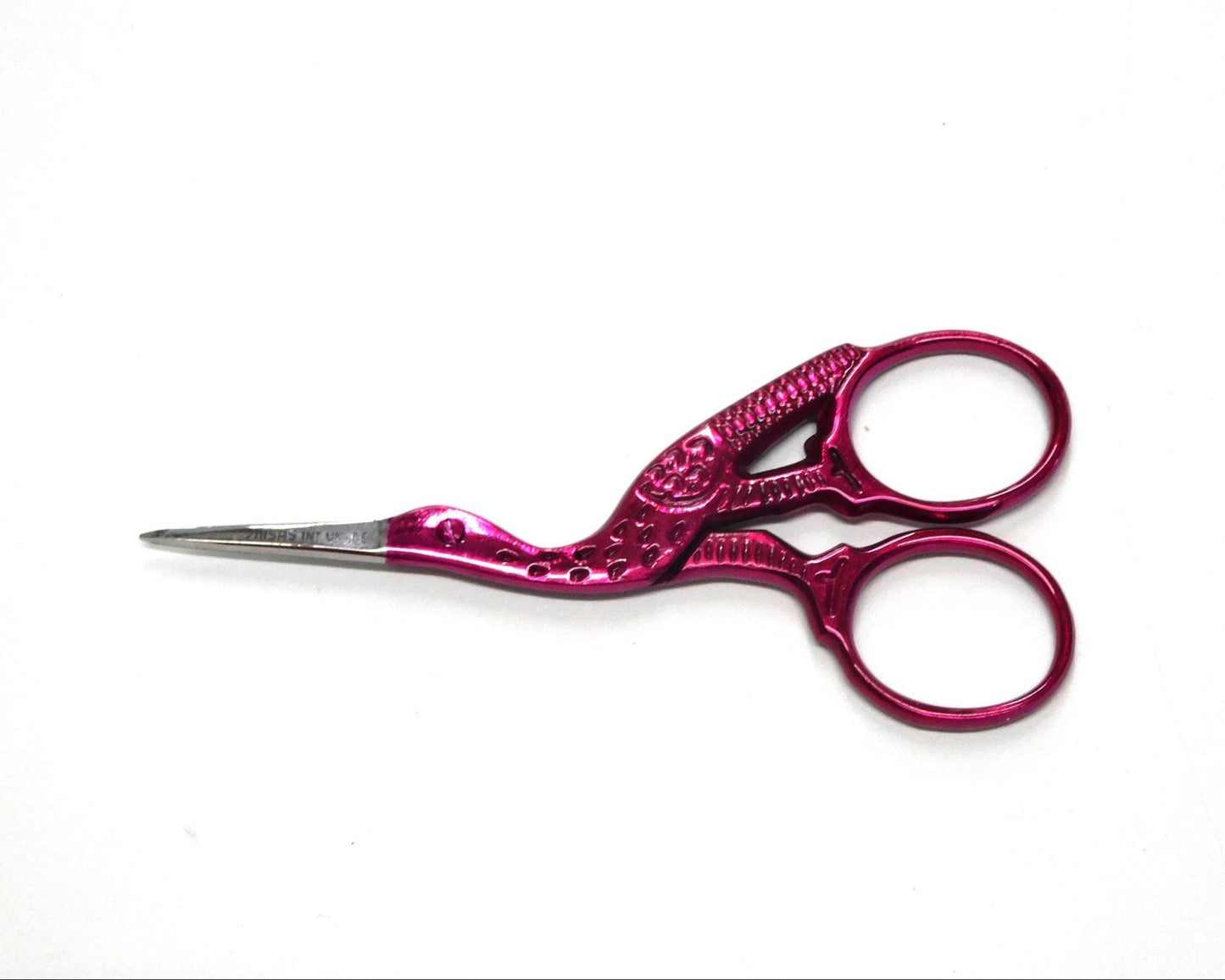 Colourful Stork Scissors for Yarn or Embroidery 6 colour options 9.2cm