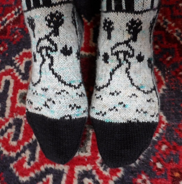 Moomin Valley Socks   Knitting Pattern  Digital Download