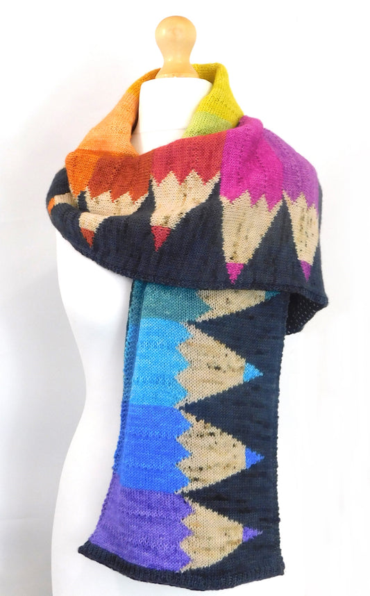 Pencil Scarf Knitting Kit