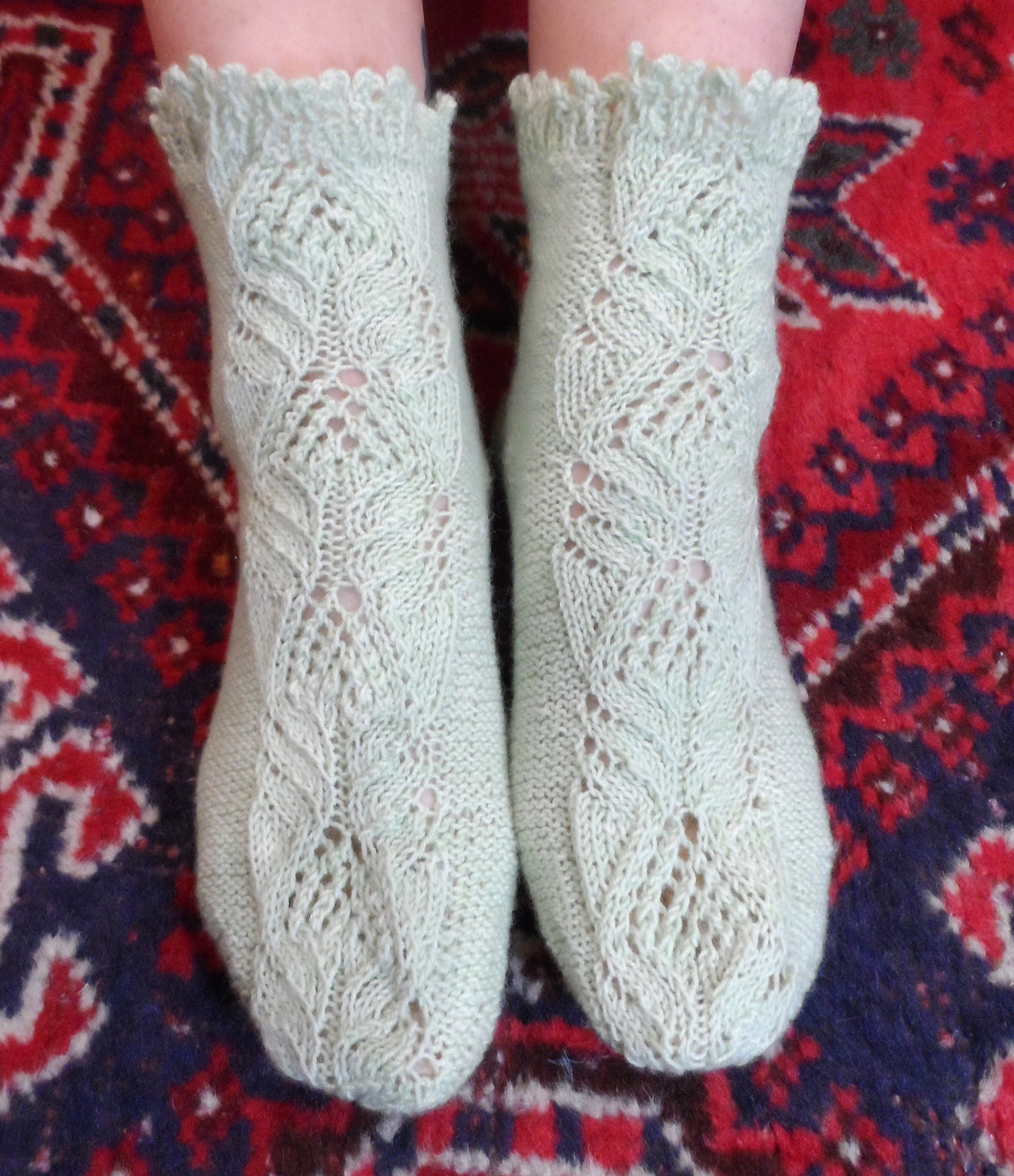 Queen of the Mob Sock Knitting Pattern Digital Download