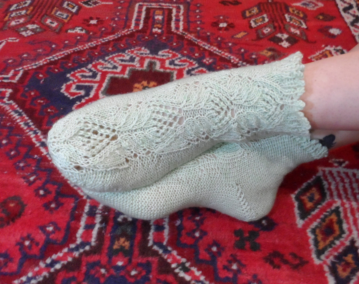 Queen of the Mob Sock Knitting Pattern Digital Download
