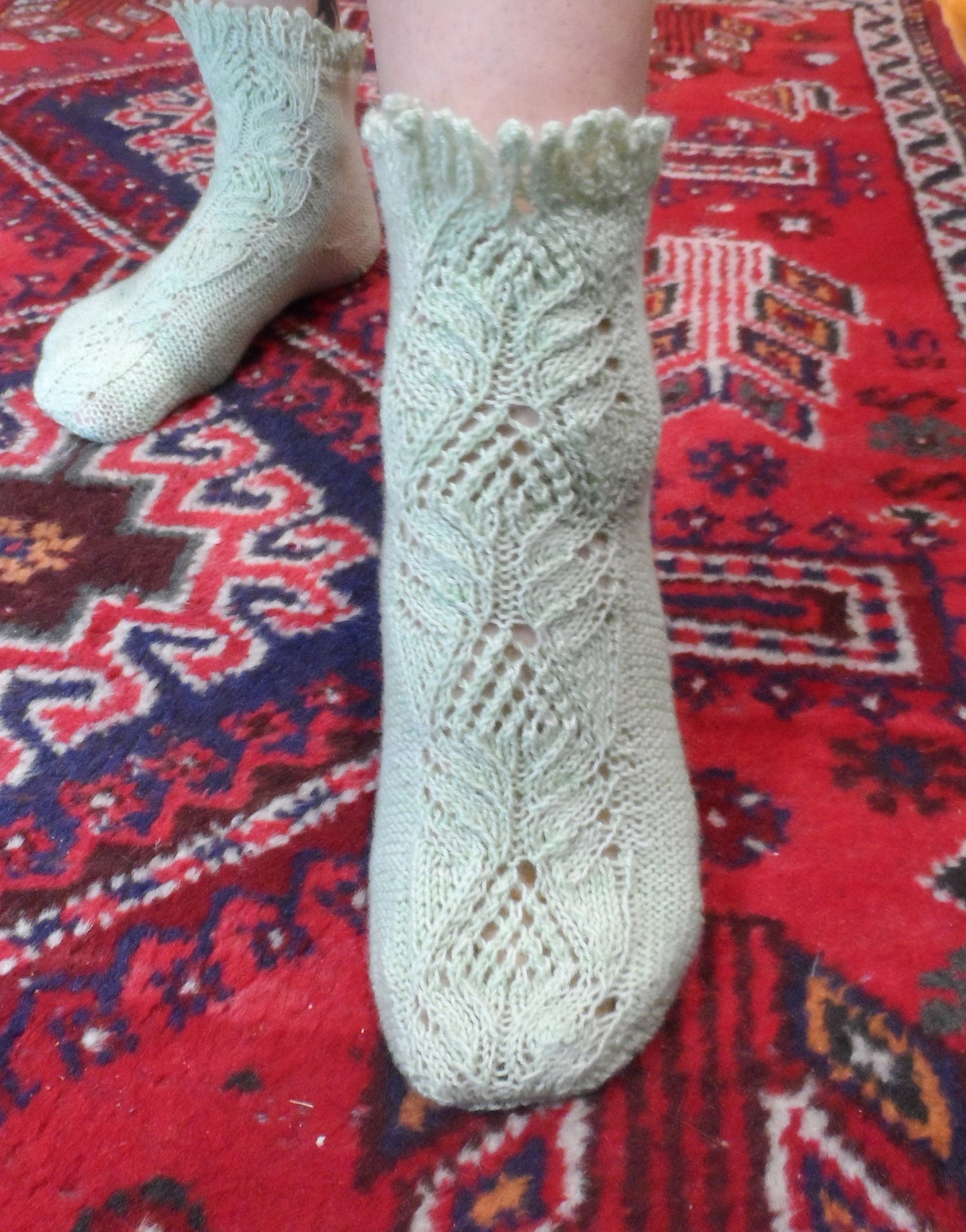 Queen of the Mob Sock Knitting Pattern Digital Download