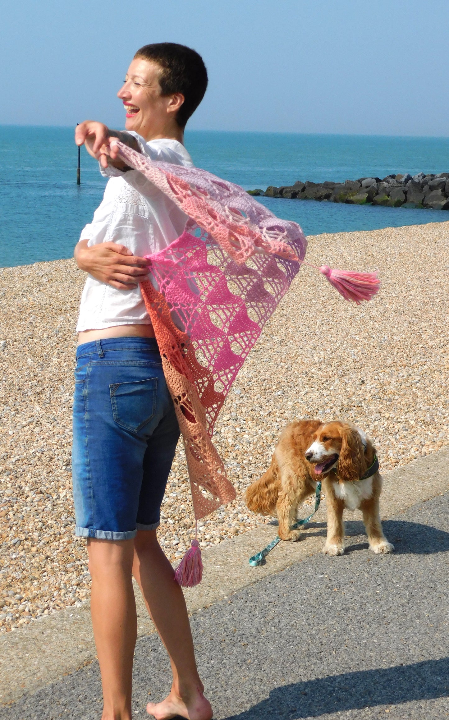 Shepherds Delight Shawl      Crochet Pattern      Digital Download