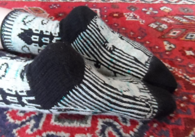 Moomin Valley Socks   Knitting Pattern  Digital Download